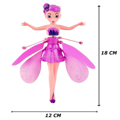 Pink Magic Flying Fairy Doll With Sensor