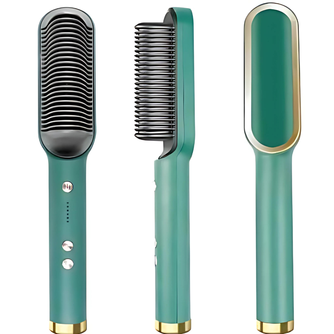 Electric Hair Straightener Comb Less Damage to Hair