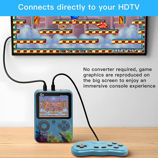 Retro GameBox 500 Games in 1 Premium Quality With TV Connection