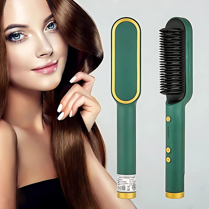 Electric Hair Straightener Comb Less Damage to Hair