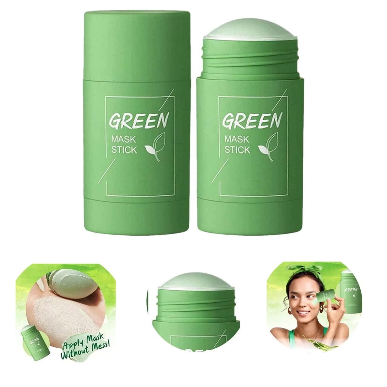 Green Tea Herbal Mask Stick for Removes Blackheads