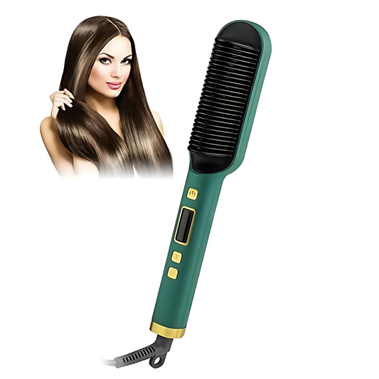 Electric Hair Straightener Comb Less Damage to Hair