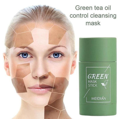 Green Tea Herbal Mask Stick for Removes Blackheads