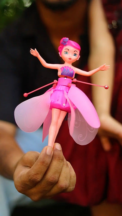 Pink Magic Flying Fairy Doll With Sensor