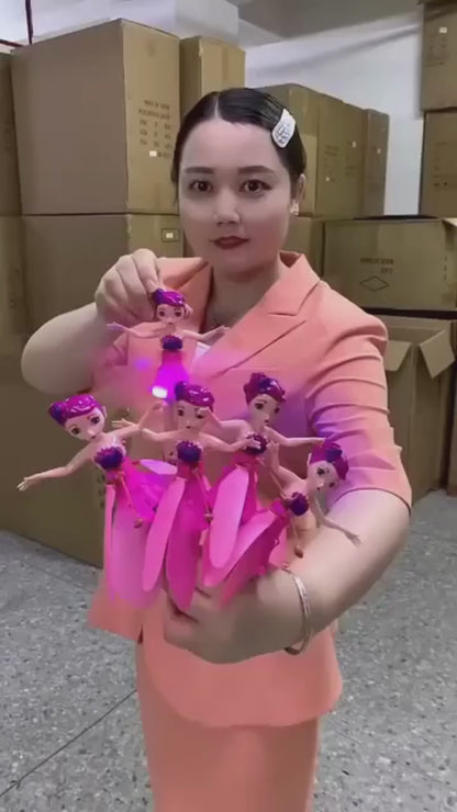 Pink Magic Flying Fairy Doll With Sensor